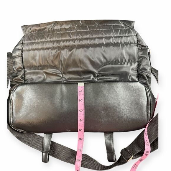 ECKO Unisex Black Messenger Shoulder Bag Adjustable Strap - Picture 5 of 8